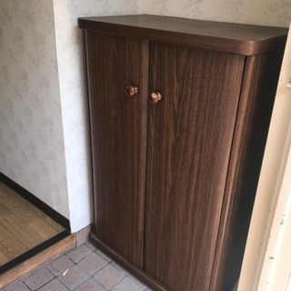 下駄箱　玄関収納 97x63x35 状態が良い