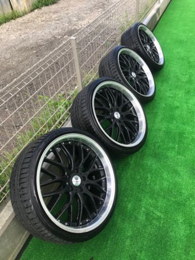 20インチ 9J PCD114.3 セダンミニバンなどに