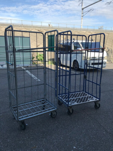 カゴ車☆84180サイズ約W1100d600H1695