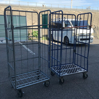 カゴ車☆84180サイズ約W1100d600H1695