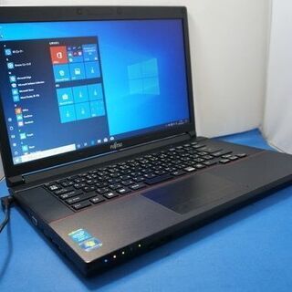 日本製 LIFEBOOK改17 Core i5 SSD Win10 特10