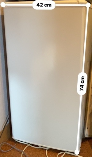 小型冷蔵庫 SANYO SR-YM80(W)