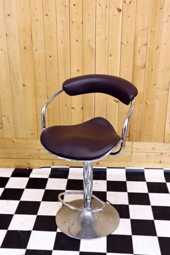 カウンターチェア　510×450×880～1090　昇降確認済み　家具　チェア　BAR