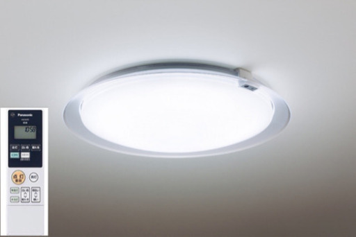 最終値下げ‼️【アウトレット未使用品‼️】定価33,000円♪ パナソニック 8畳用LEDシーリングライト リモコン付き♪