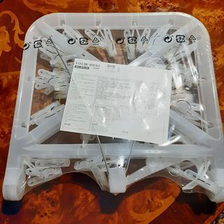 【未使用】物干しハンガー　イケア