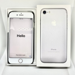 ★iphone7美品②★SIMフリー★オシャレなスワロフケース付き★