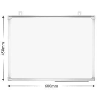 【未開封・無料】ホワイトボード 壁掛け 幅600×高さ450mm...