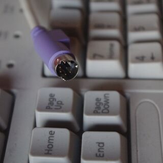 美品 使用少なめ 富士通 PS/2 フルサイズ キーボードの画像
