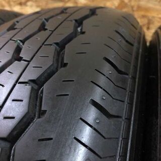 Aivin　新車剥がし　BS 195/80R15 24年製　【自-3 ②】 新車外し BS RD-613 195/80R15 107/105L LT 15インチ 夏タイヤ 4本