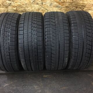 BS BLIZZAK VRX 205/55R16 16インチ スタッドレス 4本 2016年製 バリ溝 ヴォクシー リーフ プレマシー等 (VTJ171) クレジットカード QR決済可能