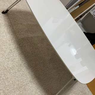ローテーブル　机　ちゃぶ台　ガラス加工の画像