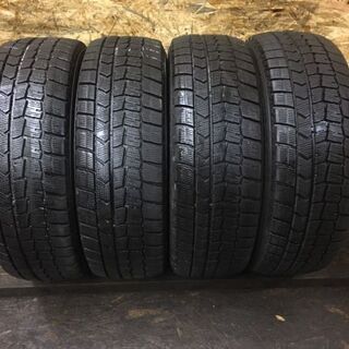 DUNLOP WINTER MAXX WM02 185/60R15 15インチ スタッドレス 4本 2017～2019年製 シエンタ スイフト フィット等 (VTF220) クレジットカード QR決済可能