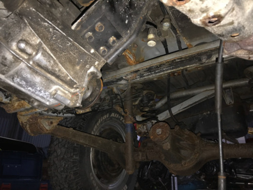 ジムニー　強化マウント付きja22 トランスファー　売ります