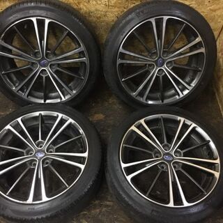 【MICHELIN PRIMACY HP 215/45R17】夏タイヤ 4本【SUBARU BRZ 純正ホイール 17インチ 7J5HPCD100+48】(VTY134-2) クレジットカード QR決済可能
