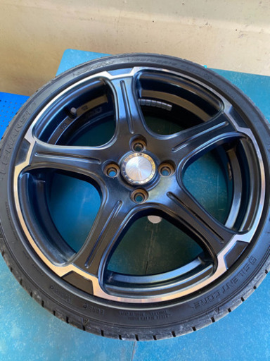 タイヤホイール　16インチ4本セット　バリ山