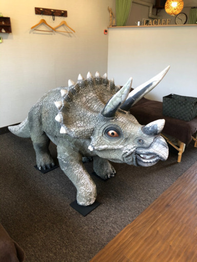 迫力満点！巨大なトリケラトプス売ります