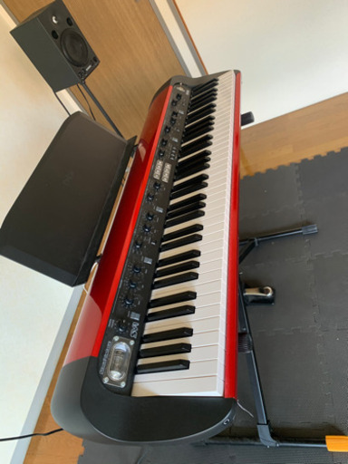 Korg（コルグ）SVー1 76鍵 個人用 キーボードスタンド 専用ペタル付き
