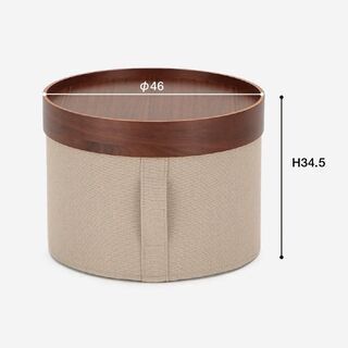 円形のコンパクトテーブル！ACTUSドラムスパフ