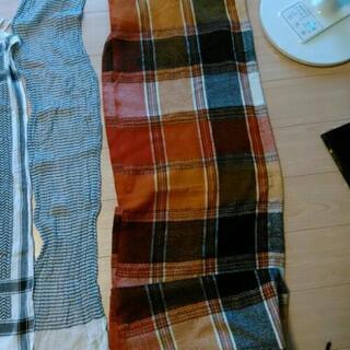 膝かけ、スカーフ、マフラー3点セットの画像