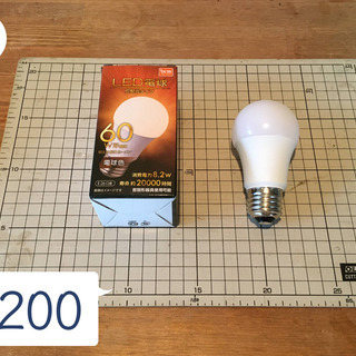 LED電球、白熱電球