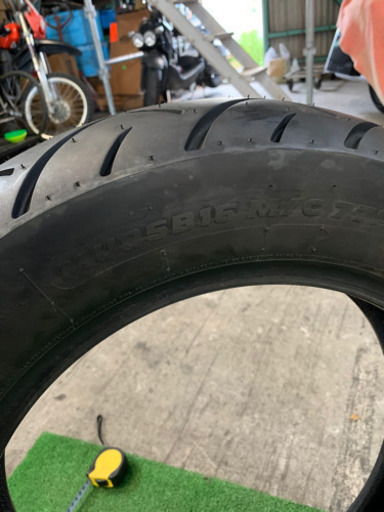 MU85B16 新品タイヤ　ミシュラン　ハーレー　わけあり