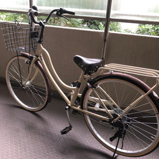 自転車　ベージュでオシャレ！受け渡し完了しました！ 自転車 ベージュでオシャレ！受け渡し完了しました！