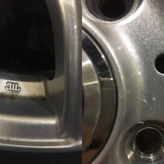 【YOKOHAMA ice GUARD iG50 PLUS 165/65R14】スタッドレス 4本【Weds LAUFBAHN 14インチ 4.5J4HPCD100+45】バリ溝 パッソ等　(VTY131) クレジットカード QR決済可能の画像