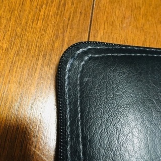 【未使用品】Leopoldo Valentino 折りたたみバッグ　ブラックの画像