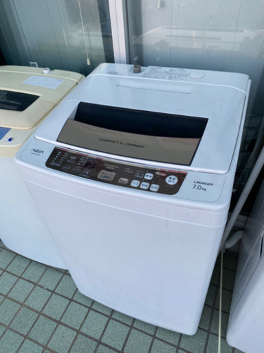 7キロ洗濯機　アクア　中古　リサイクルショップ宮崎屋20.9.9