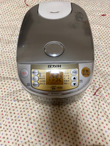 象印　NP-HH10 圧力IH炊飯器　2013年製