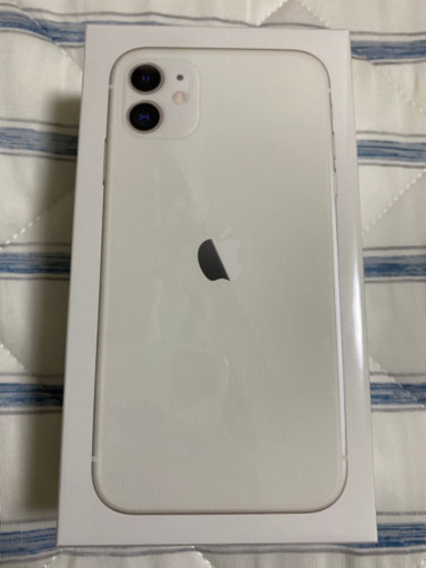 iPhone 11 64GB simフリー 新品未開封 ホワイト