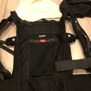 値下げ！抱っこ紐　アップリカ　コランCTS ブラックの画像