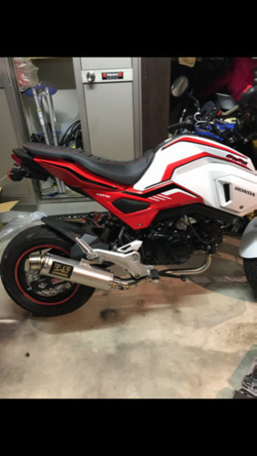 ホンダグロムJC75マフラーヨシムラGPMAGUNAMサテンフィニッシュ