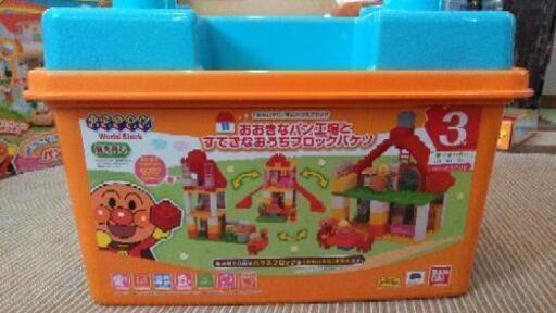 アンパンマン ブロックラボ おおきなパン工場とすてきなおうち