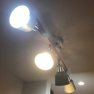 シーリングライト 4灯 リモコン付き LED 対応