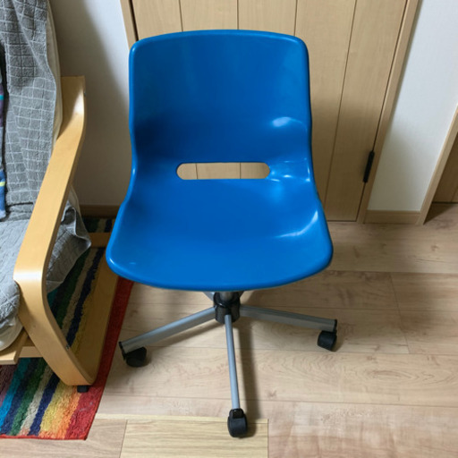 IKEA SNILLE イケア　スニレ　回転チェア　ターコイズブルー
