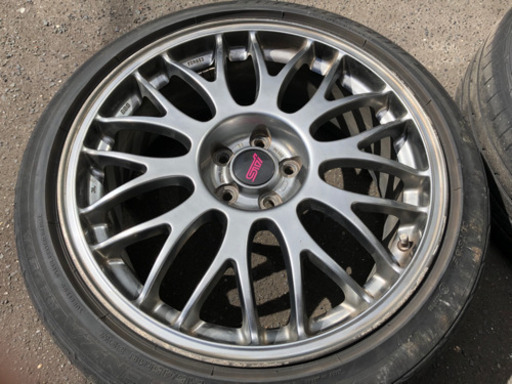 STI 純正ホイール BBS RG386