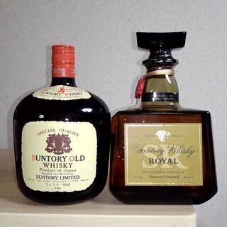 △未開栓/古酒 6本セット サントリーローヤル オールド LEZARD ニッカ