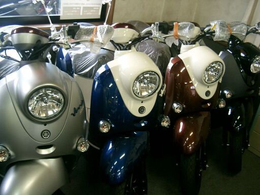 ラスト１台限り！現在入手困難！値下げ中！ＹＡＭＡＨＡ４サイクルビーノ！新車格安販売中！