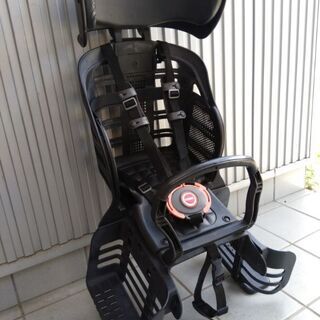 自転車チャイルドシートOGKヘッドレスト付デラックス後ろ子供のせ 