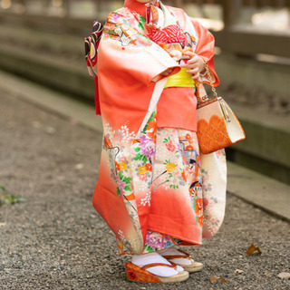 3歳の七五三用、着物セット
