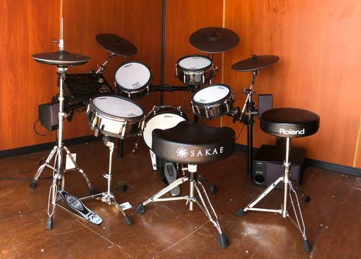 ◆豪華◆本格 電子ドラム ローランド最高機種 ドラムセット (プロ仕様)