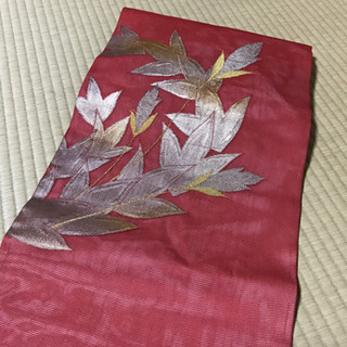 【50年ほど前の当時の価格は3万円】紗の夏帯