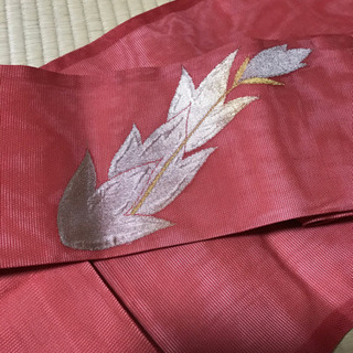 【50年ほど前の当時の価格は3万円】紗の夏帯の画像