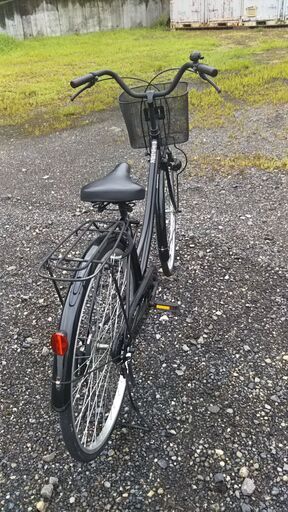 27インチ自転車黒