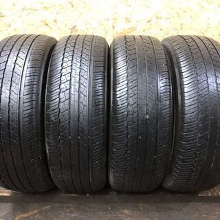 DUNLOP GRANDTREK ST30 225/60R18 18インチ 夏タイヤ 4本 2017年製 エクストレイル レガシィアウトバック等　(TA247) クレジットカード QR決済可能