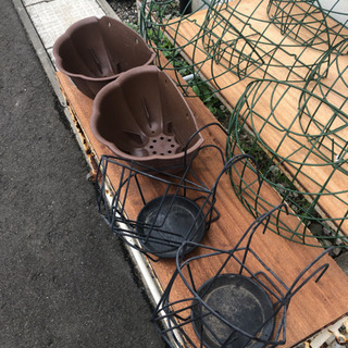 引き取り限定◾️ガーデニング バスケット まとめての画像