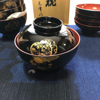 お吸い物椀　5客セットの画像