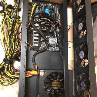 マイニング用　検証台　自作PC