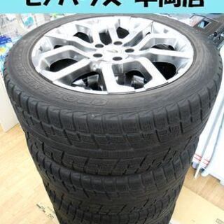 LANDROVER 20インチ 9JJ ET50 PCD120 社外品アロイホイール ヨコハマ ジオランダー i/T-S 255/50R20 2011年 冬タイヤ 4本セット ランドローバー レンジローバー ☆ 札幌市 清田区 平岡